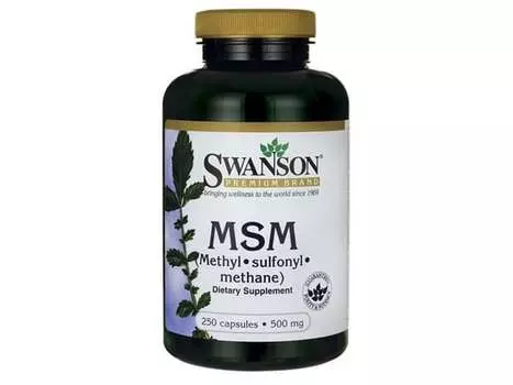 Swanson, МСМ, 250 капсул