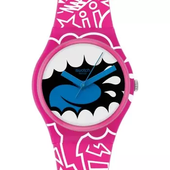 SWATCH Черные часы унисекс GP133