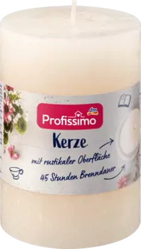 Свеча Рустик 100/68 слоновая кость 1 шт. Profissimo