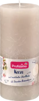 Свеча рустик 160/68 серая 1 шт. Profissimo