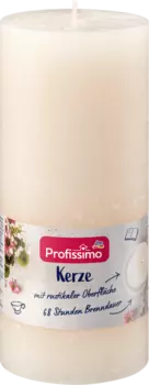 Свеча рустик 160/68 слоновая кость 1 шт. Profissimo