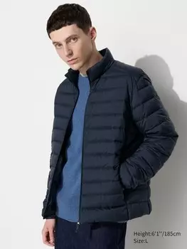 Сверхлегкий пуховик Uniqlo NANODESIGN, 69 темно-синий