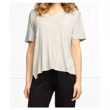Сверху пижама прямого кроя. Dkny, серый