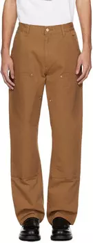 Светло-коричневые брюки с двойным коленом Carhartt Work In Progress
