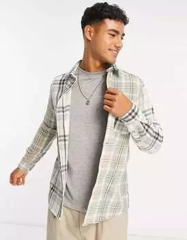 Светло-зеленая рубашка River Island Blocked