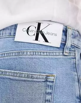 Светлые зауженные джинсы Calvin Klein Jeans