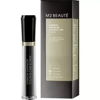 Светлый укрепляющий гель для бровей 6 мл M2 BEAUTE,Eyebrow Enhancer Color & Care