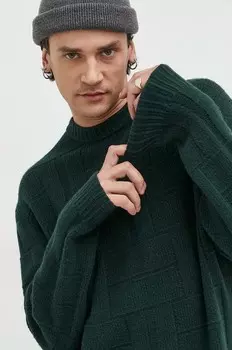 Свитер Abercrombie & Fitch, зеленый