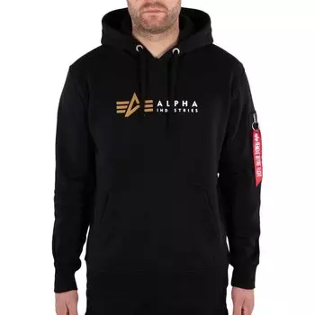 Свитер Alpha Industries Label, черный