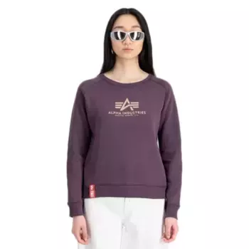 Свитер Alpha Industries New Basic, фиолетовый