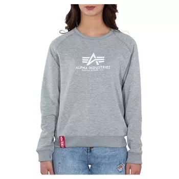 Свитер Alpha Industries New Basic, серый