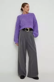 Свитер Answear Lab, фиолетовый