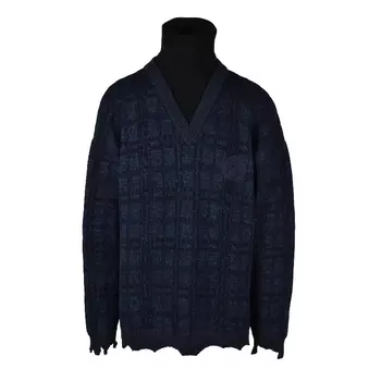 Свитер Balenciaga, зеленый/синий