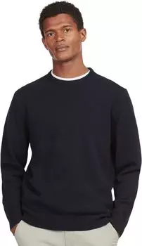 Свитер Barbour Essential Patch Crew Barbour, темно-синий