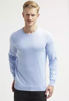Свитер BASIC CREWNECK Pier One, голубой