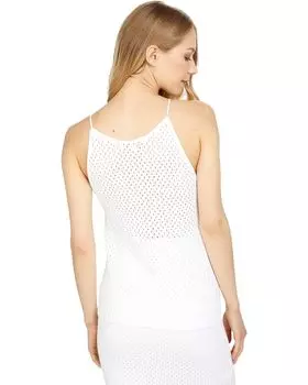 Свитер BCBGeneration Crochet Halter Neck Sweater 1TX1S79, цвет Optic White