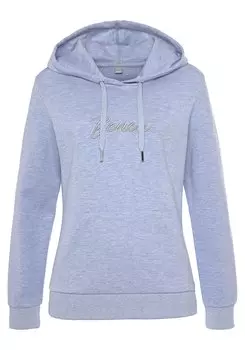 Свитер Bench Kapuzensweatshirt, цвет hellblau meliert