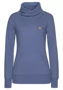 Свитер Bench Longsweatshirt, цвет jeans-meliert