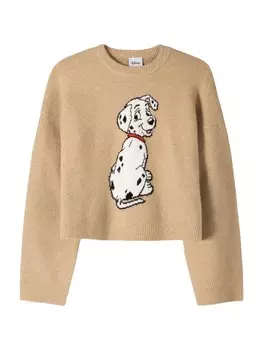 Свитер Bershka, кэмел