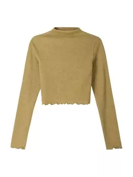 Свитер Bershka, оливковый