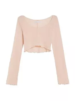 Свитер Bershka, розовый