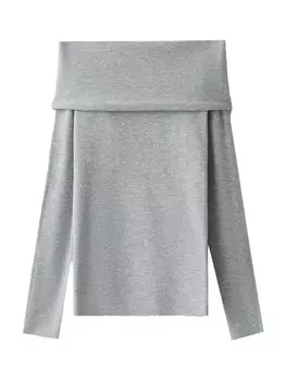 Свитер Bershka, серый