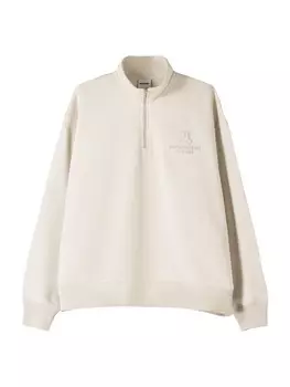Свитер Bershka Sweatshirt, экрю