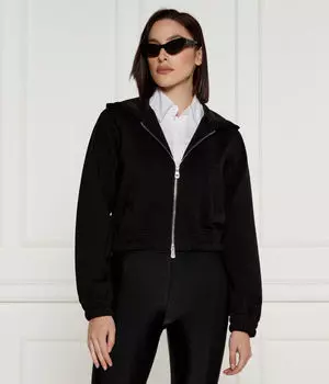 Свитер Бирилло Cropped fit Pinko, черный