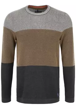Свитер BLEND Sabino, цвет Brown/mottled grey
