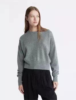 Свитер Calvin Klein Cashmere Crewneck, серый