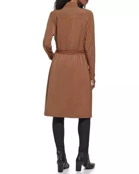 Свитер Calvin Klein Long Open Cardigan with Belt, цвет Tortoise