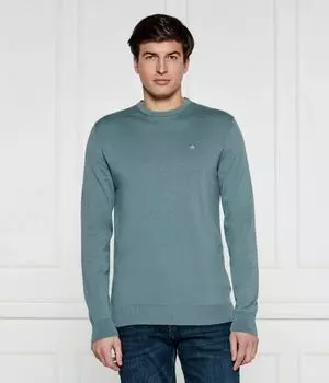 Свитер Calvin Klein Regular Fit, бирюзовый