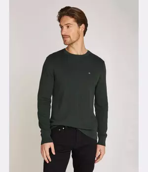 Свитер Calvin Klein Slim Fit, зеленый