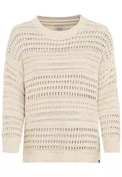 Свитер Camel Active mit Lochstrickmuster, бежевый