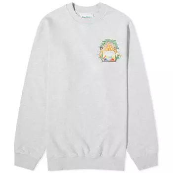 Свитер Casablanca Triomphe D'Orange, серый