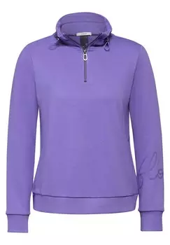 Свитер CECIL Sweatshirt, фиолетовый