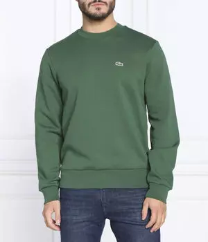 Свитер Classic fit Lacoste, зеленый