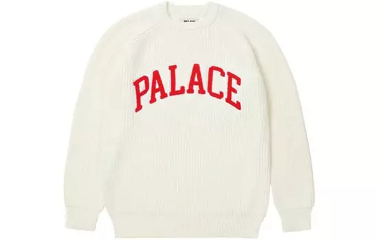 Свитер Collegiate Knit PALACE, белый