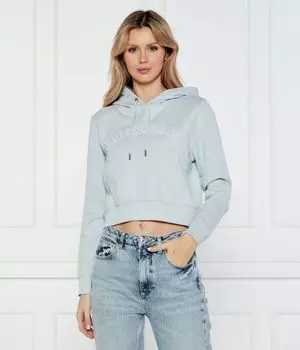 Свитер Cropped fit Guess Jeans, синий