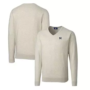 Свитер Cutter & Buck Michigan Wolverines, серый