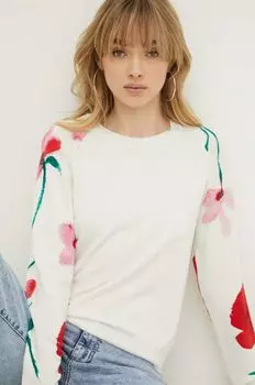 Свитер Desigual, бежевый