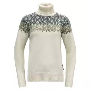 Свитер DEVOLD OF NORWAY Syvde Wool High Neck, бежевый