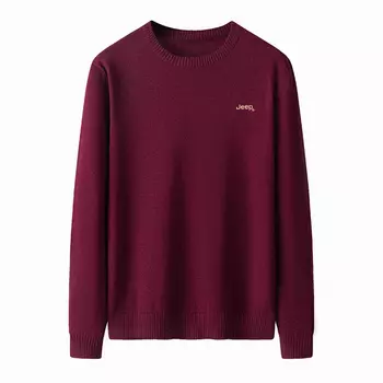 Свитер для жизни унисекс Jeep, Burgundy