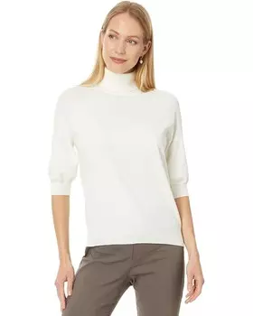 Свитер Elliott Lauren Top it Off - Turtleneck sweater with Elbow Sleeves, белый