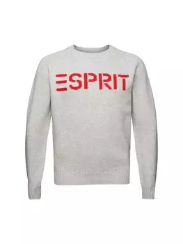 Свитер Esprit, светло-серый