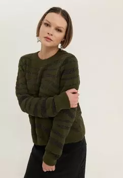 Свитер Even&Odd, хаки