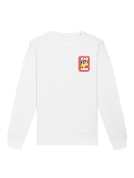 Свитер F4NT4STIC Sweatshirt Sesamstrae Bilbo, белый