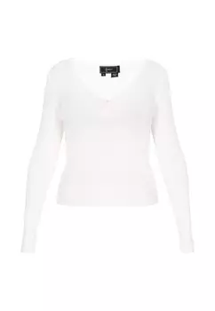 Свитер faina Comfortable, белый