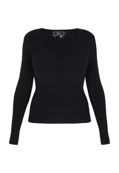 Свитер faina Comfortable, черный