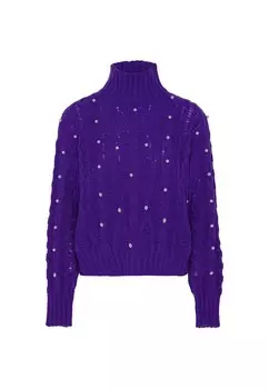 Свитер faina, цвет violet